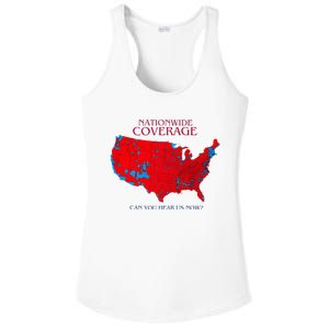 Nationwide Coverage Can You Hear Us Now Ladies PosiCharge Competitor Racerback Tank