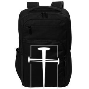 Nail Cross Christianity Impact Tech Backpack