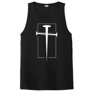 Nail Cross Christianity PosiCharge Competitor Tank