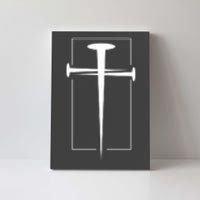 Nail Cross Christianity Canvas