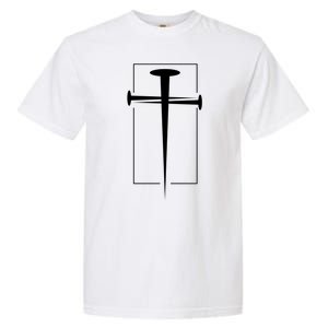 Nail Cross Christianity Garment-Dyed Heavyweight T-Shirt