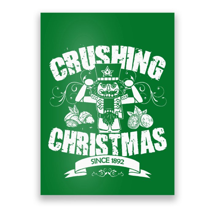 Nutcracker Crushing Christmas Gift Nut Cracker Poster