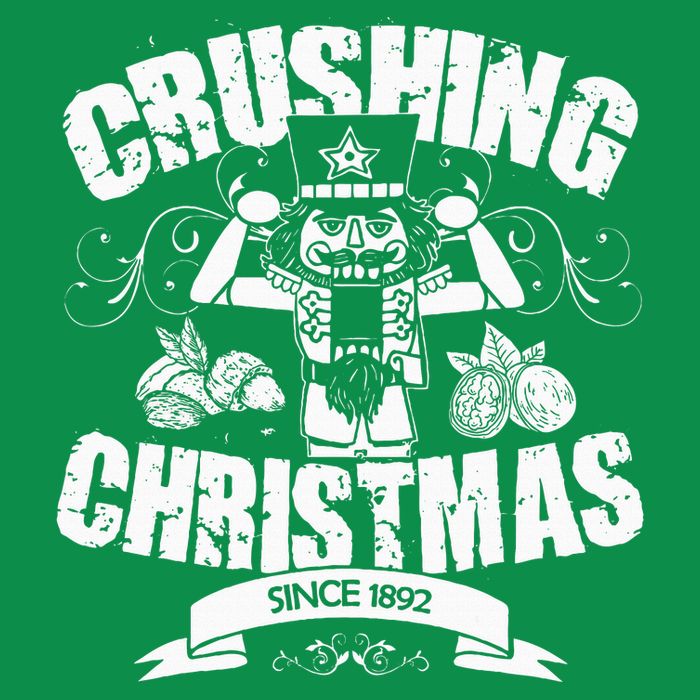 Nutcracker Crushing Christmas Gift Nut Cracker Poster