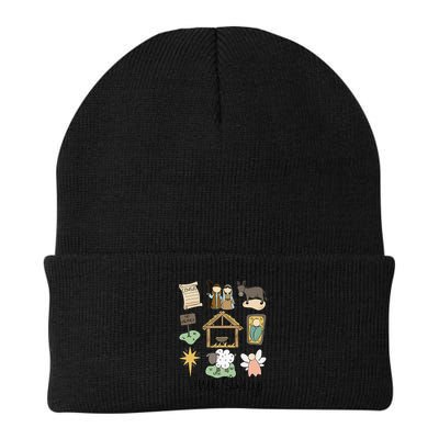 Nativity Christian Christmas Xmas True Story Manger  Beanie