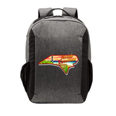 North Carolina Cartoon Illustration Vector Backpack