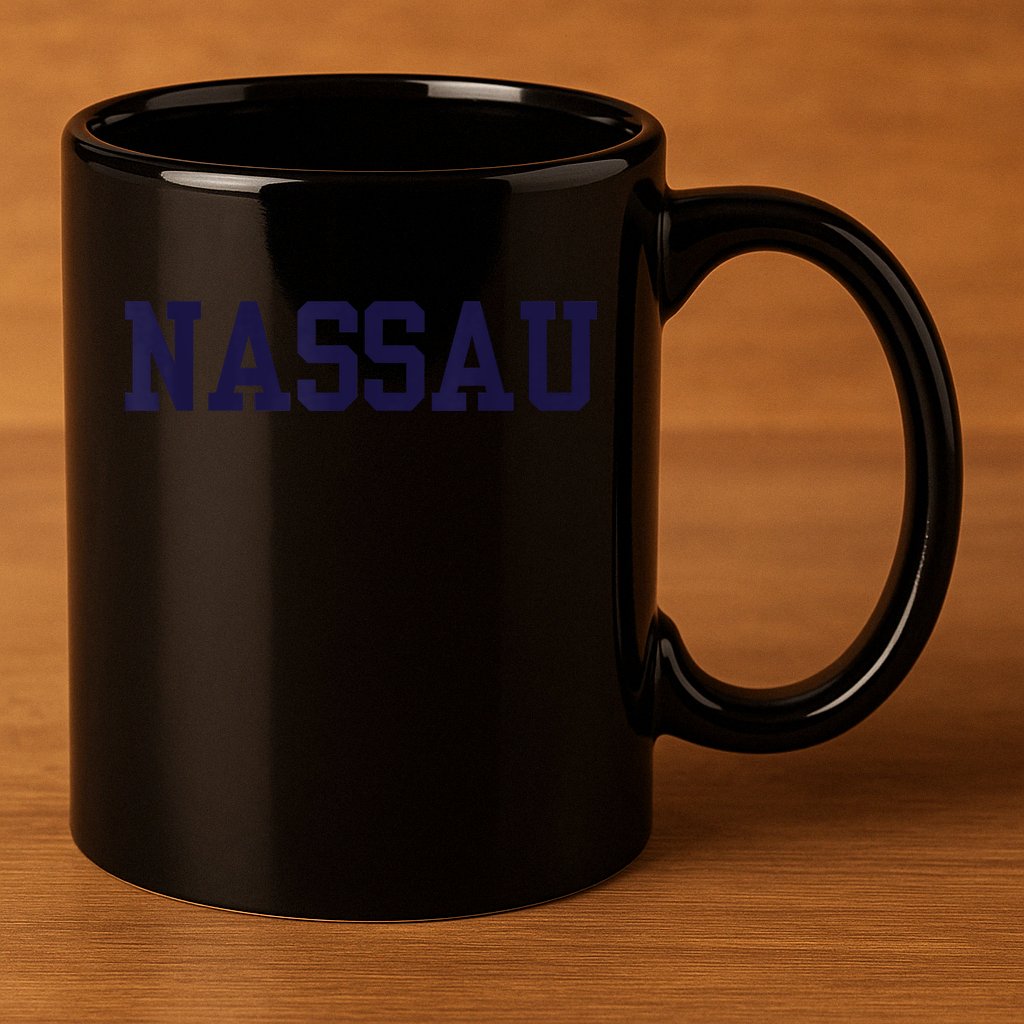 Nassau Community College 11oz C Handle Ceramic Mug