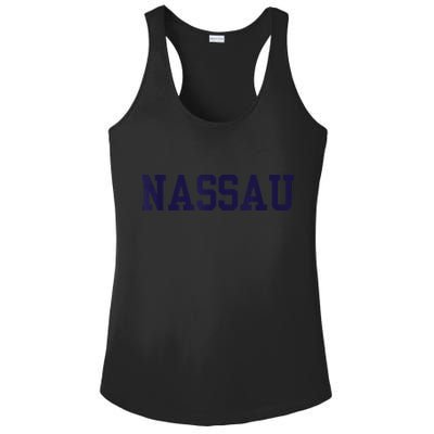 Nassau Community College Ladies PosiCharge Competitor Racerback Tank