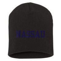 Nassau Community College Short Acrylic Beanie