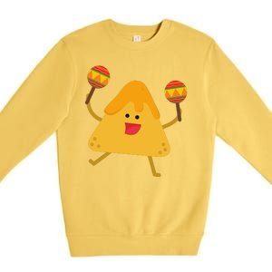 Nacho Cinco De Mayo Festive Funny Premium Crewneck Sweatshirt