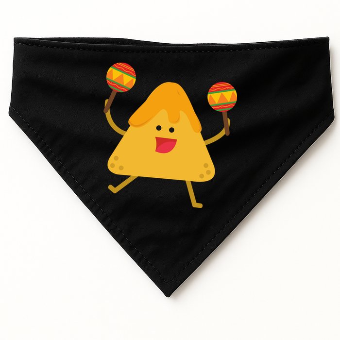 Nacho Cinco De Mayo Festive Funny USA-Made Doggie Bandana