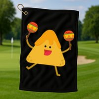 Nacho Cinco De Mayo Festive Funny Golf Towel