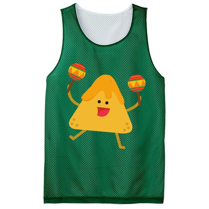 Nacho Cinco De Mayo Festive Funny Mesh Reversible Basketball Jersey Tank