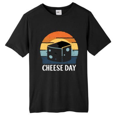 National Cheese Day Funny Cheese Lover Product Gift Tall Fusion ChromaSoft Performance T-Shirt