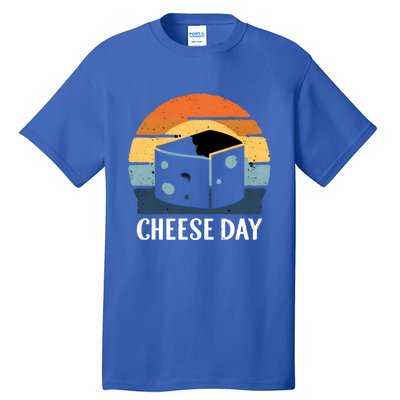 National Cheese Day Funny Cheese Lover Product Gift Tall T-Shirt