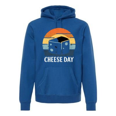 National Cheese Day Funny Cheese Lover Product Gift Premium Hoodie