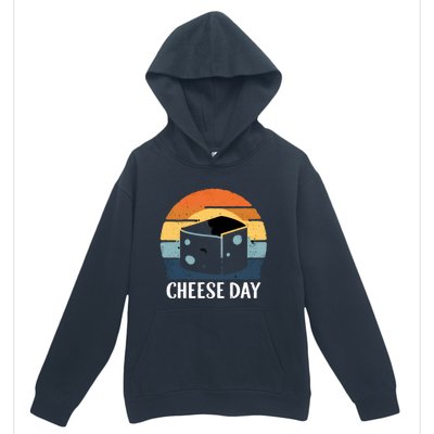 National Cheese Day Funny Cheese Lover Product Gift Urban Pullover Hoodie