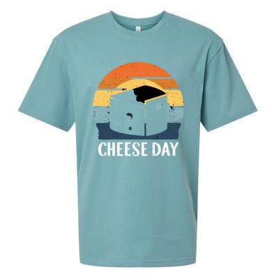 National Cheese Day Funny Cheese Lover Product Gift Sueded Cloud Jersey T-Shirt