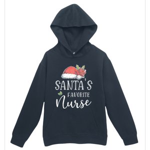 Nurse Christmas Day Santas Favorite Nurse Gift Cute Great Gift Urban Pullover Hoodie