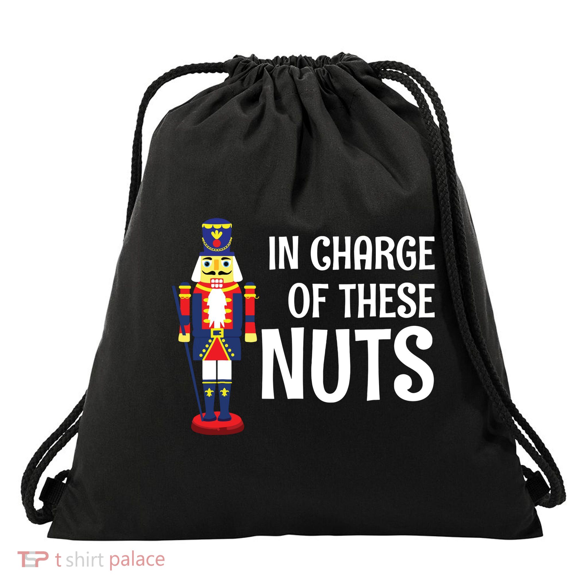 Nutcracker Costume Dancer Ballerina Gift Christmas Ballet Drawstring Bag