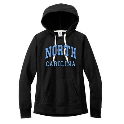 North Carolina Design State Of Nc Classic Women's Fleece Hoodie