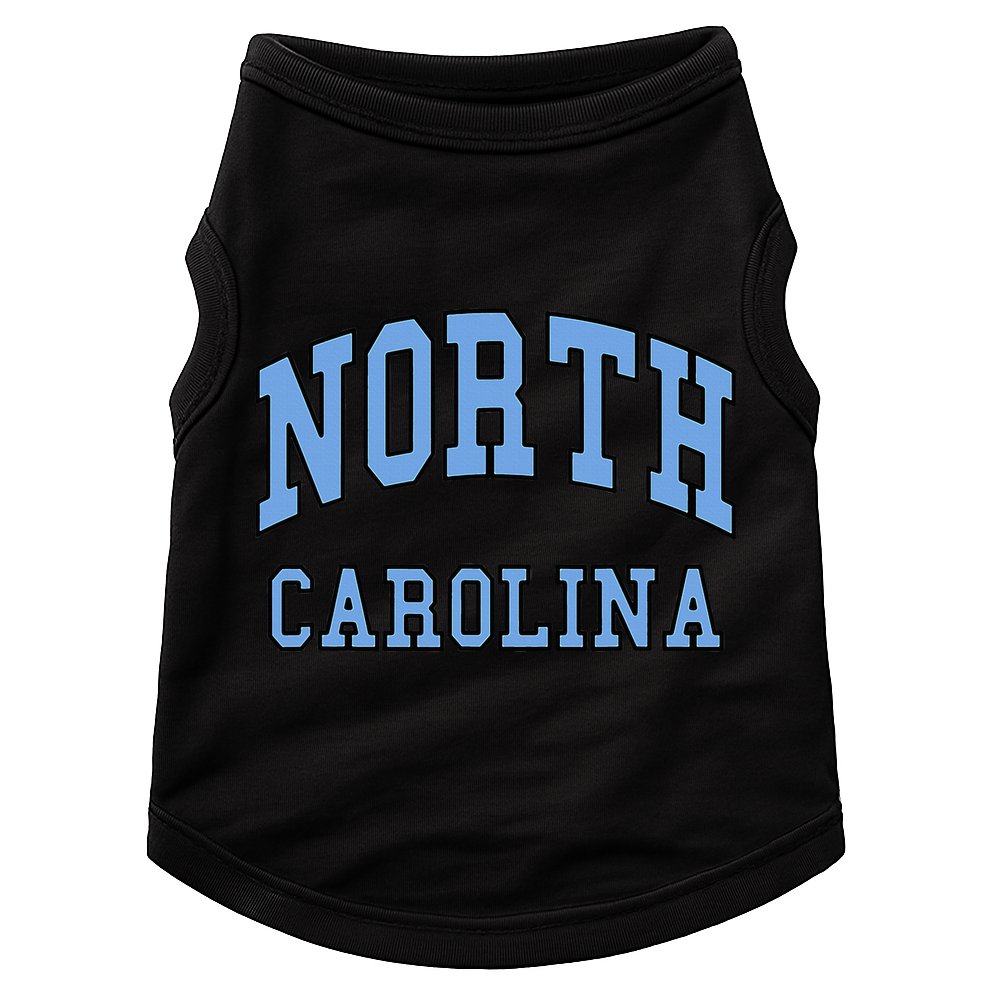 North Carolina Design State of NC Classic Doggie Tank