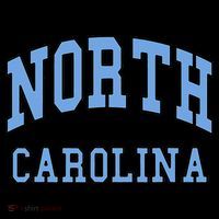 North Carolina Design State of NC Classic Tall T-Shirt