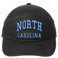 North Carolina Design State of NC Classic 7-Panel Snapback Hat