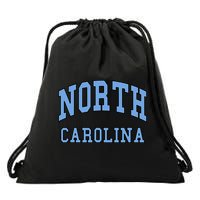 North Carolina Design State of NC Classic Drawstring Bag