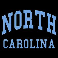 North Carolina Design State of NC Classic 16 in Basic Backpack