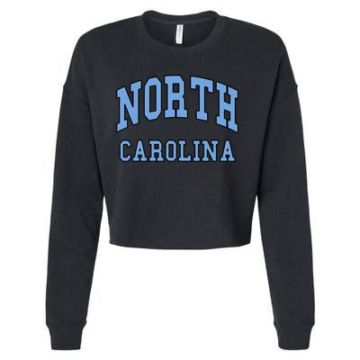 North Carolina Design State of NC Classic Cropped Pullover Crew