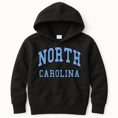 North Carolina Design State of NC Classic Kids Hoodie
