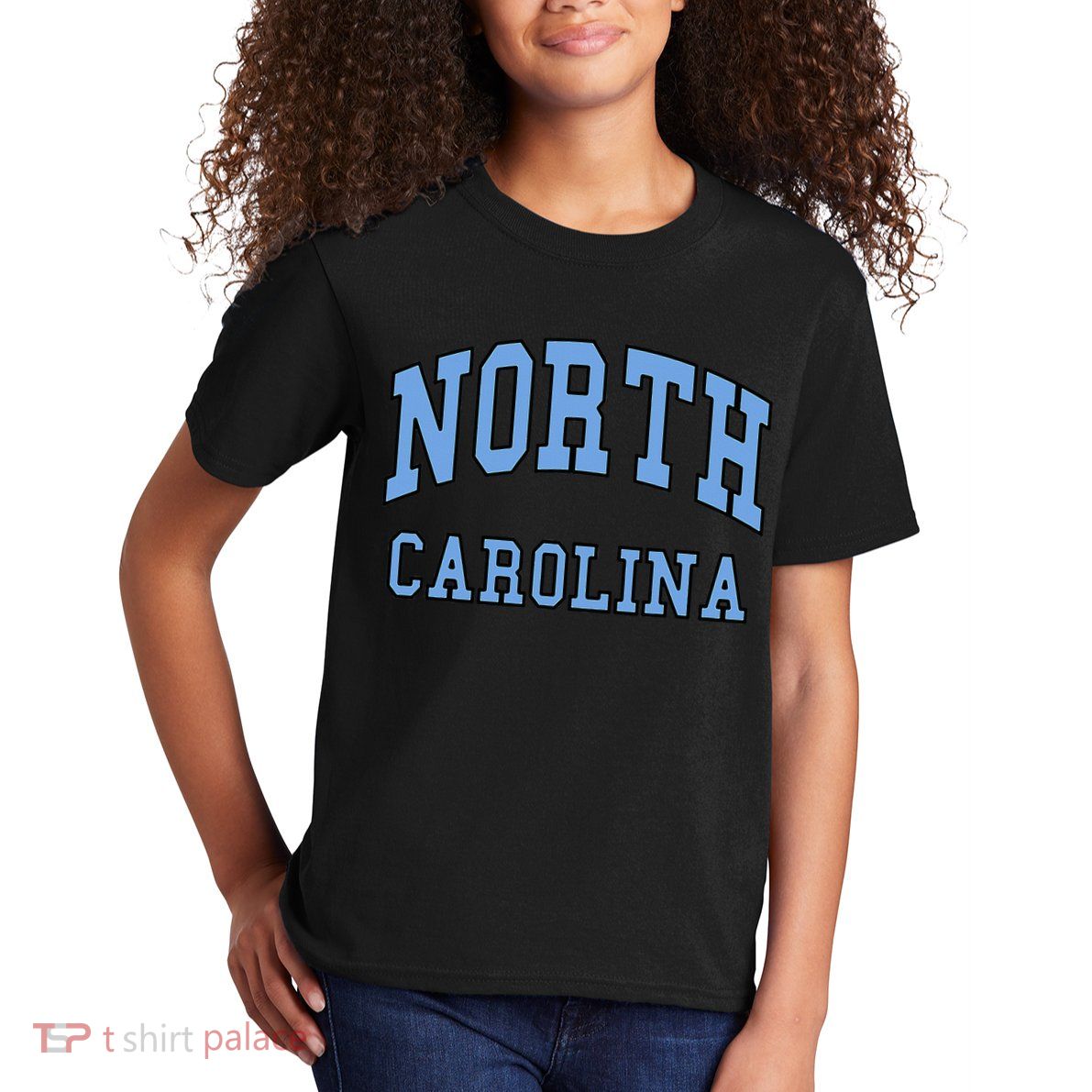 North Carolina Design State of NC Classic Kids T-Shirt
