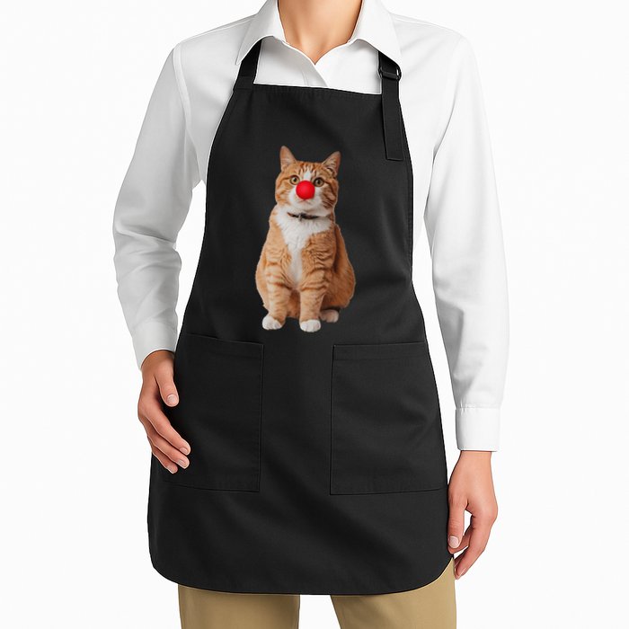 Nose Cat Day 2025 For Full-Length Apron With Pockets