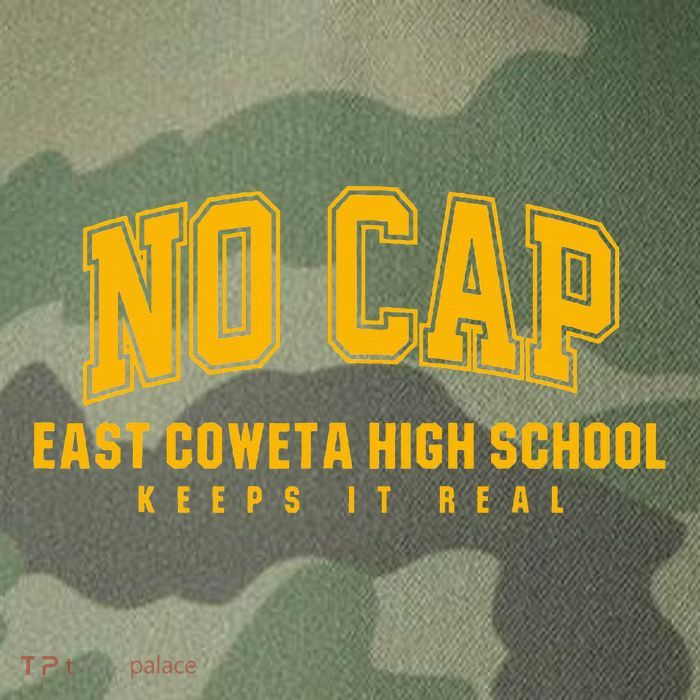 No Cap East Coweta High School Keepin It Real Legacy Tie Dye Trucker Hat