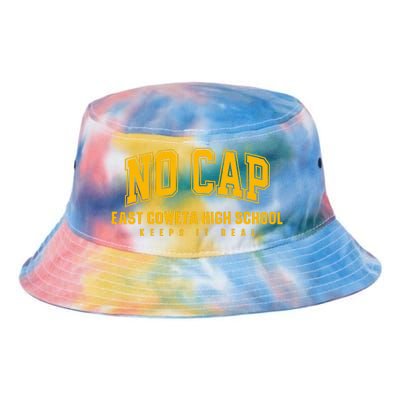 No Cap East Coweta High School Keepin It Real Tie Dye Newport Bucket Hat