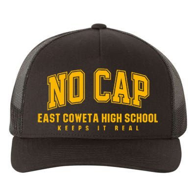 No Cap East Coweta High School Keepin It Real Yupoong Adult 5-Panel Trucker Hat