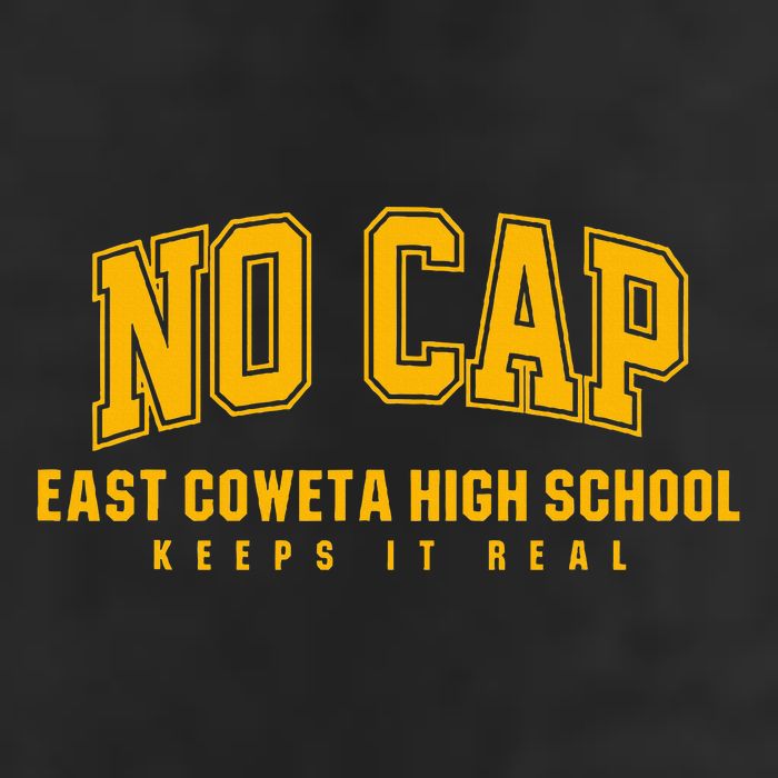 No Cap East Coweta High School Keepin It Real Adult Drive Performance Visor