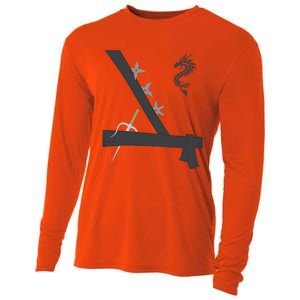 Ninja Costume Easy Last Minute Halloween Cooling Performance Long Sleeve Crew