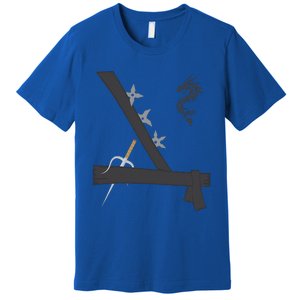 Ninja Costume Easy Last Minute Halloween Premium T-Shirt