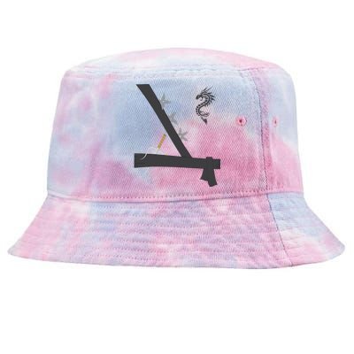 Ninja Costume Easy Last Minute Halloween Tie-Dyed Bucket Hat