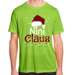 Nini Claus Funny Santa Claus Matching Family Pajamas Great Gift Adult ChromaSoft Performance T-Shirt