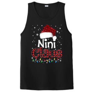 Nini Claus Funny Santa Claus Matching Family Pajamas Great Gift PosiCharge Competitor Tank