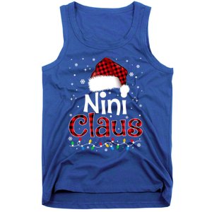 Nini Claus Funny Santa Claus Matching Family Pajamas Great Gift Tank Top