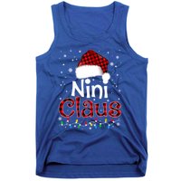 Nini Claus Funny Santa Claus Matching Family Pajamas Great Gift Tank Top