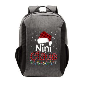 Nini Claus Funny Santa Claus Matching Family Pajamas Great Gift Vector Backpack