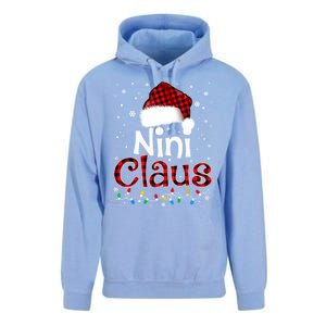 Nini Claus Funny Santa Claus Matching Family Pajamas Great Gift Unisex Surf Hoodie