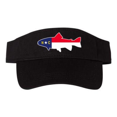 North Carolina Flag with Trout Fish Visor