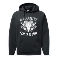 No Country For Old Men Uterus Feminist Women Rights Performance Fleece Hoodie