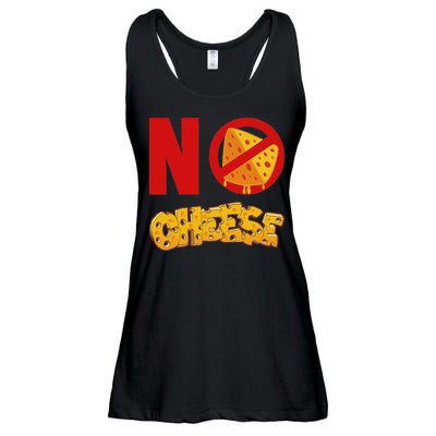 No Cheese For Those Who DonT Like Cheese Ladies Essential Flowy Tank