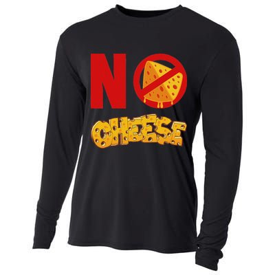 No Cheese For Those Who DonT Like Cheese Cooling Performance Long Sleeve Crew